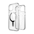 Miniatyrbillede 4 af 4: Speck Presidio Perfect-Clear Click-Lock Cover til iPhone 15/14/13 Klar/sølv