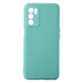 Miniatyrbillede 1 af 4: Beskyttelsesskal - AVIZAR - Oppo A16/A16s - Semi-stift silikone - Soft-touch finish - Turkisblå Turkosblå