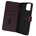 Miniatyrbillede 2 af 5: Etui til iPhone 15 Pro Max - AVIZAR - Chesterfield - Lilla - Videosupportfunktion - Pung Lila