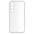 Miniatyrbillede 1 af 6: Etui - AVIZAR - Samsung Galaxy S24 - Tynd silikone - Gennemsigtig - Kamerabeskyttelse Transparent