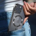Miniatyrbillede 4 af 5: Beskyttelsesskal - Swissten - Metal - iPhone 15 Pro Max - Sort - Kompatibel med MagSafe Svart
