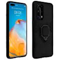 Miniatyrbild 1 av 4: Coque - AVIZAR - Huawei P40 Pro - Bi-material - Metallring - Videostöd Svart