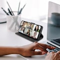 Pikkukuva 3 / 5: Samsung Galaxy A32 5G kotelo - FORCELL - Tender Book - Mokkaefekti - Lompakko - Videotuki - Musta Svart