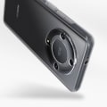 Miniatyrbillede 3 af 5: AVIZAR etui til Honor Magic 5 Lite 5G - Silikonegel og 9H hærdet glas - Sort kontur Svart