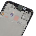 Pikkukuva 2 / 4: Alkuperäinen LCD-näyttö ja kosketuslasi Samsung Galaxy A15 Samsung Black -puhelimelle Svart