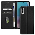 Miniatyrbild 1 av 5: Fodral för Xiaomi Mi 9 Lite Flap Plånbok och Videostativ Svart Svart