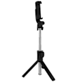 Miniatyrbillede 1 af 4: Selfie Stang med Bluetooth Fjernbetjening AVIZAR - Udtrækkelig Arm 68 cm - Sort