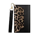 Miniatyrbillede 1 af 3: Pochette - IDEAL OF SWEDEN - iPhone 12/12 Pro - Læder Leopard - Aftagelig Strop - Fuld Beskyttelse Svart