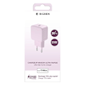 Miniatyrbillede 3 af 3: Strømforsyning - BigBen - USB-C oplader 20W - Power Delivery - Overspændingsbeskyttelse - Lyserød Rosa