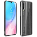 Pikkukuva 1 / 4: Kotelo ja Suojakalvo - AVIZAR - Xiaomi Mi 9 Lite - Kova - Karkaistu Lasi 9H - Läpinäkyvä Valkoinen Klar vit