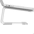 Pikkukuva 5 / 5: Tukikappale MacBookille ja Ergonomiselle Alumiinitietokoneelle Hopea Incase Hopea