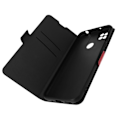 Pikkukuva 2 / 5: Xiaomi Redmi 10A kotelo - AVIZAR - Monitoiminen läppäinen kaksoismagneettilukko - punainen Röd