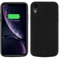 Miniatyrbild 1 av 4: iPhone XR batterifodral - AVIZAR - Svart - 5000mAh - Litium-polymer - LED-indikator Svart