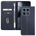 Pikkukuva 1 / 5: Kotelo Xiaomi 14T:lle - AVIZAR - Lompakon kääntäminen ja videotuki - Midnight Blue Blå