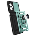 Miniatyrbild 3 av 5: Fodral - AVIZAR - Xiaomi Redmi Note 12 5G - Stötsäker - Ring Video Support - Grön Grön