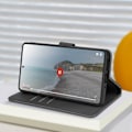 Miniatyrbild 3 av 6: Fodral för OnePlus 12 och OnePlus 12R - AVIZAR - Flip Wallet Video Support - Svart Svart