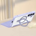 Miniatyrbild 3 av 6: MagSafe-fodral för Samsung S24 - DUX DUCIS - Skin X Pro - Anti-RFID-korthållare - Ringställ Lila