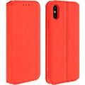 Miniatyrbillede 1 af 4: Housse - Apple - iPhone X / XS - Folio Pung Etui - Øko-læder - Rød Röd