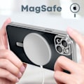 Miniatyrbillede 3 af 4: MagSafe iPhone 14 etui Silikone sølv Magsafe etui