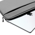 Miniatyrbillede 5 af 5: Hus til MacBook Pro 14'' Polyester Med Lynlås Blødt Touch Indeni Incase Grå Grå