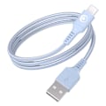 Miniatyrbillede 1 af 5: USB-A til USB-C kabel - BigBen - 1,2m - FastCharge 15W - 3A - Nylon Vævet Blå