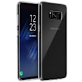 Pikkukuva 2 / 4: Kotelo - AVIZAR - Galaxy S8 - Pehmeä geelisilikoni - Naarmuuntumaton suoja - Läpinäkyvä Transparent