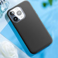 Miniatyrbillede 3 af 6: Cover til iPhone 15 Pro Max - MOXIE - Halvstiv - Mikrofiber interiør - Sort Svart