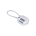 Miniatyrbillede 2 af 4: Rejsetasker - Boompods - TSA-kode - Forbundet beacon - Farve Hvid Vit