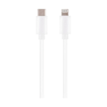 Pikkukuva 1 / 3: Lightning-kaapeli USB-C PD 3.0 27W Lataus ja Synkronointi 1m Grab 'N Go Valkoinen Vit