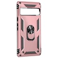 Miniatyrbillede 1 af 4: Google Pixel 7a Case Rose Gold Stand Ring Case