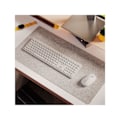 Pikkukuva 3 / 3: Langaton AZERTY-näppäimistö USB-C ladattava Echelon-malli ja langaton A-Logic-hiiri valkoinen