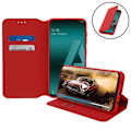 Miniatyrbild 2 av 4: Skal till Samsung Galaxy A50 Folio Plånboksställ Funktion Röd Röd