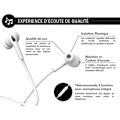 Pikkukuva 3 / 4: Langalliset kuulokkeet - Force Play - In-ear - 3,5 mm liitäntä - Valkoinen - Elinikäinen takuu Vit