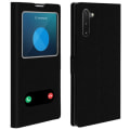 Pikkukuva 1 / 4: Kansi - AVIZAR - Galaxy Note 10 - Double Window Protection - Soft Shell - Tukitoiminto Svart