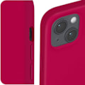 Miniatyrbild 4 av 5: AVIZAR Skyddsfodral för iPhone 15 Plus - Halvstyv Soft-touch - Fuchsia Rosa