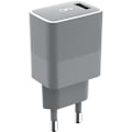Pikkukuva 3 / 3: 2,4 A IC älykäs kotilaturi, taattu elinikäiseksi + harmaa USB A/Lightning -kaapeli - 100 % Force Power kierrätettyä muovia