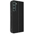 Miniatyrbillede 2 af 5: Samsung Galaxy S22 Læder Taske Forcell Smart Pro Læder Kortholder - sort svart