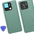 Pikkukuva 4 / 4: Xiaomi Redmi 10C:n alkuperäinen palvelupaketti akku vihreä Grön