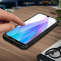 Pikkukuva 3 / 4: Koko suojaava kuori - AVIZAR - Xiaomi Redmi Note 8T - Ohut ja kevyt muotoilu - Jäykkä ja joustava - Musta Svart