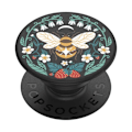 Miniatyrbild 1 av 6: Smartphone grepp - POPSOCKETS - Bee Boho - Bee print - Repositionable - PopMounts-kompatibla bee boho