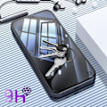 Miniatyrbillede 3 af 5: Hærdet glas - FORCE GLASS - iPhone 15 Pro - Modstandsdygtig 9H+ - 2.5D beskyttelse - Anti-eksplosion Svart