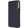 Miniatyrbild 1 av 4: Clear View-etui - Samsung - Galaxy A34 5G - Mörknatt - Heltäckande skydd - Videostödfunktion Midnattsblå