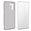 Pikkukuva 1 / 4: Oppo Reno 6 Pro kotelo ja karkaistu lasi