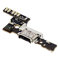 Pikkukuva 2 / 4: Latauspeite - AVIZAR - Huawei P9 - USB tyyppi-C - Harmaa - Hopea pengar