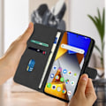 Miniatyrbillede 3 af 5: Xiaomi Poco M4 Pro 4G etui - AVIZAR - Pungcover - Standerfunktion - Sort Svart