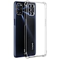 Miniatyrbillede 2 af 4: Coque - AVIZAR - Oppo A72 / A52 - Silikone Flexibel - Transparent Hvid - Beskyttelse mod Fald Vit