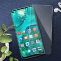 Miniatyrbild 3 av 4: Skyddsfilm - AVIZAR - Huawei P40 Lite - 9H härdat glas - Ultratunt - Anti-explosion Klar vit
