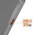 Miniatyrbillede 4 af 5: Ekstern Batteri - LINQ - iPhone MagSafe 8000mAh - USB-C 20W - USB-C Kabel Inkluderet - Grå Grå