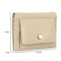 Miniatyrbillede 2 af 4: Elegant og Raffineret Damenet Brieftaske Gallantry Taupe Beige