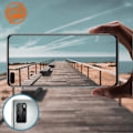 Miniatyrbild 4 av 4: Kameraskydd - MOCOLO - Huawei P40 - Härdat glas - Anti-explosion - Transparent Transparent, vit